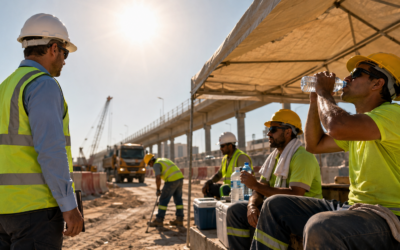 El INSST sitúa el calor y la radiación UV en el centro de la prevención laboral ante el cambio climático
