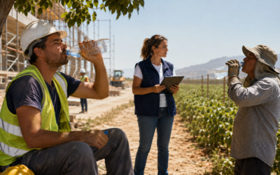 Inspección intensifica el control del calor laboral: campo y construcción bajo vigilancia este verano