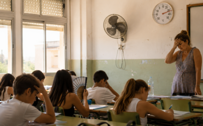 Aulas a 34 ºC en Murcia: estudiar y trabajar así no es aceptable